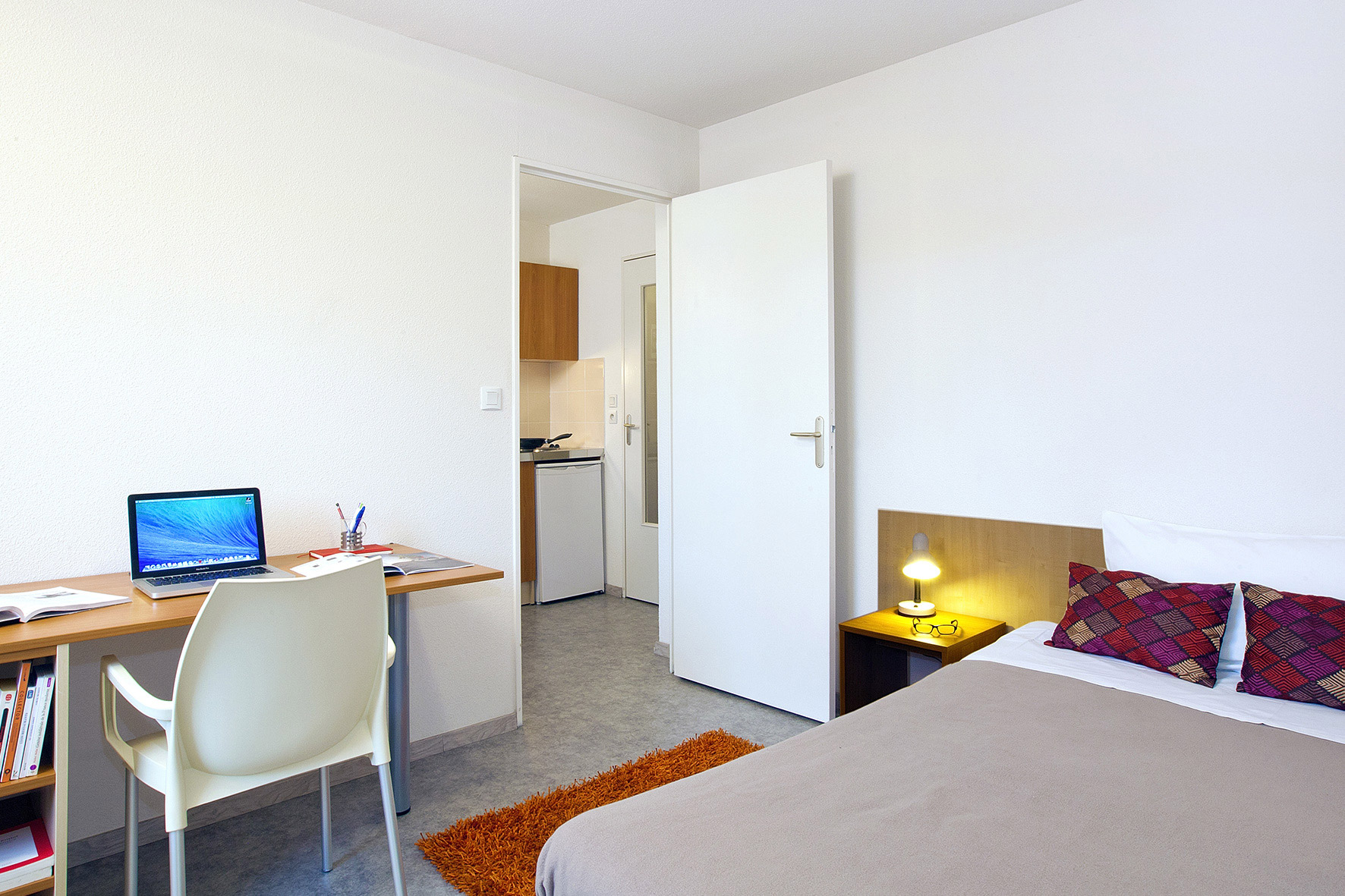 Chambre du logement, Les Estudines Sarah Bernhardt à Clermont-Ferrand