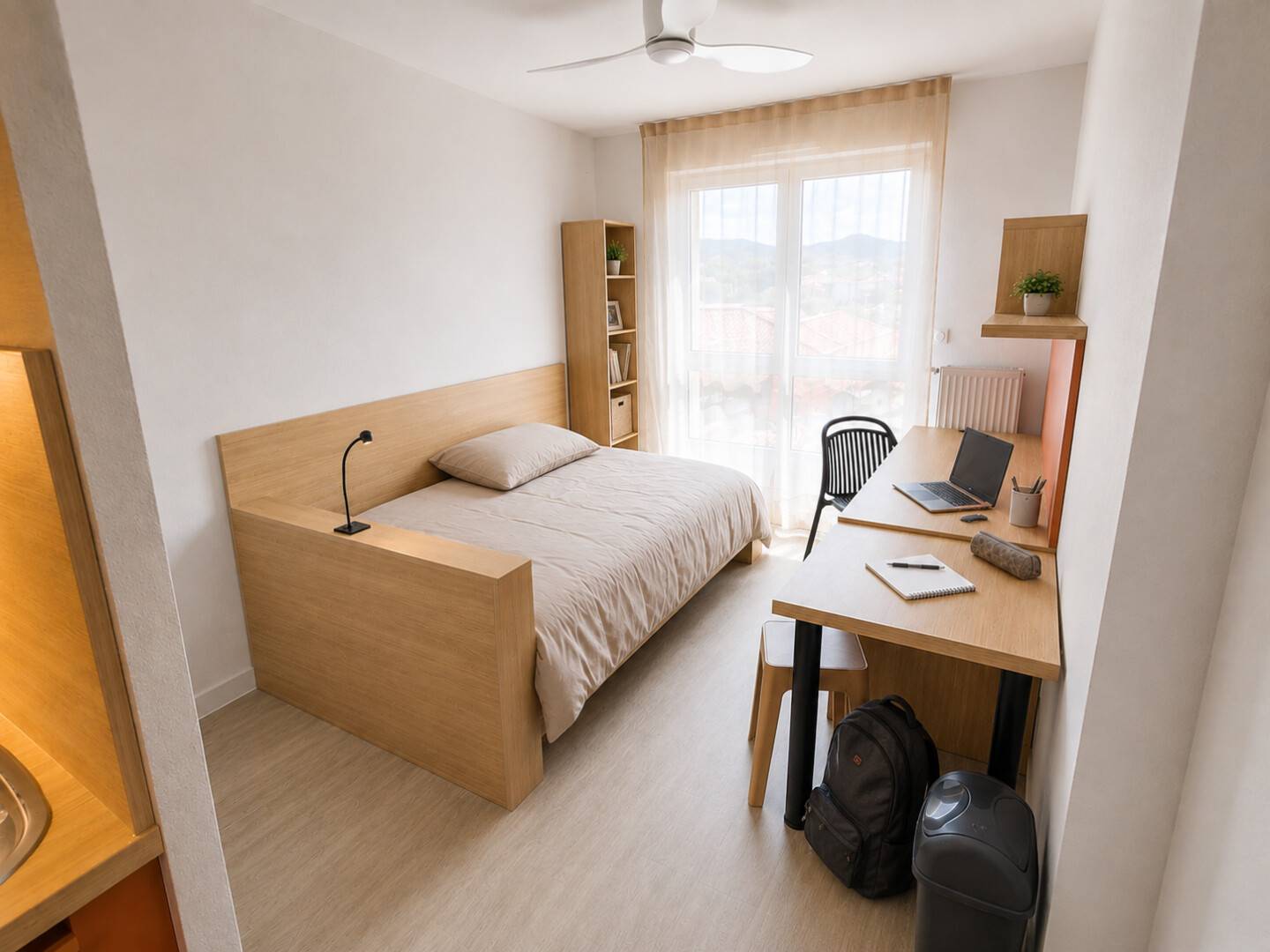 Studio meublé de la résidence, Campus 28 à Clermont-Ferrand
